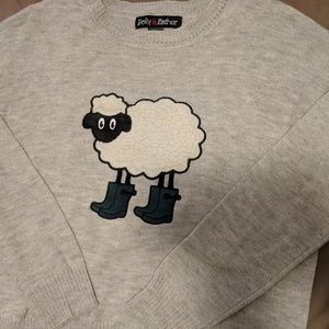 Sheep in boots sweater